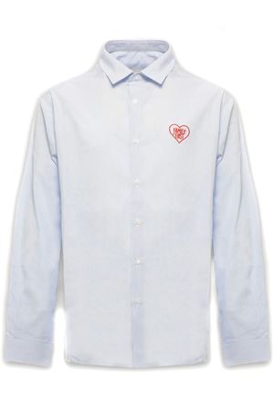 Camicia a righe in cotone Oxford azzurro FAMILY FIRST | SHF2405LIGHTBLUE